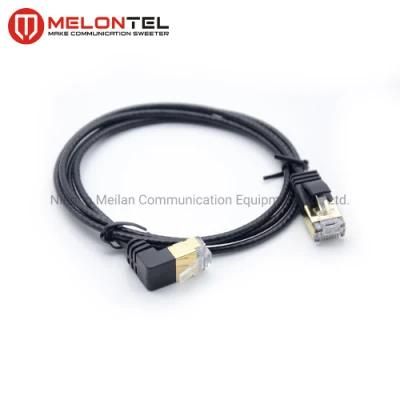 4pr LAN Network Cable RJ45 Cat. 5e Cat. 6A Network Cable 1m 5m 10m Patch Cord with Shield Metal Plug