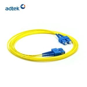 Competitive Price Sc Singlemode Fiber Optic Patch Cable Duplex 2.0mm 3.0mm with Factory Price