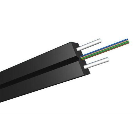 Indoor 1 Core Drop Fiber Optic Cable FTTH Cable