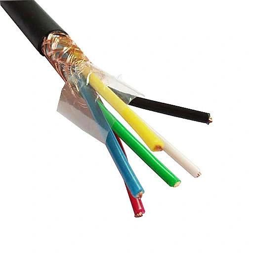 Zr-Kvvp, Kvvrp Zr-Kyjvp Zr-Kyjvrp 7X1.5 mm2 10X1.5mm2 PVC Shielded Control Power Cable