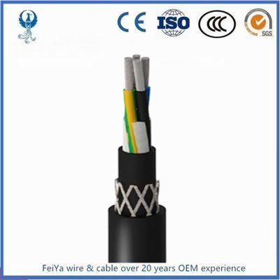 Ce Certificated Lihch/Lihch-Tp Low Smoke Halogen Free 4core 3mm Flexible Cable PVC Insulated Data Control Cable
