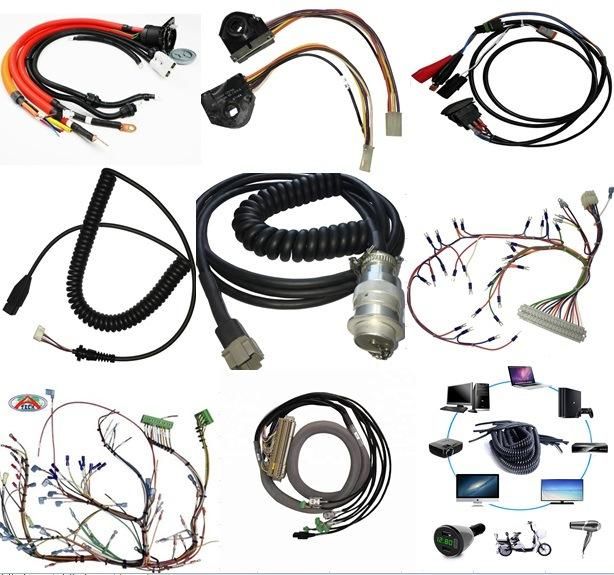 OEM ODM Customize 7 Pin Trailer Plug Cable Assembly 7 Way Trailer Wire Harness with Junction Box