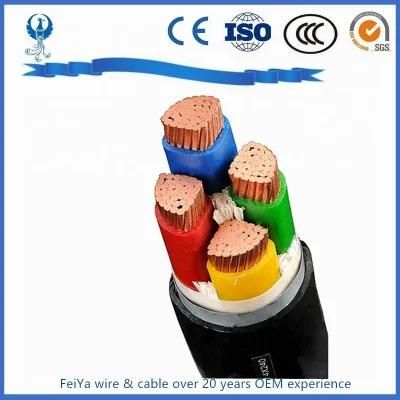0.6/1kv Low Voltage Cable, Stranded Copper/Aluminum PVC Insulated PVC Sheathed Power Cable