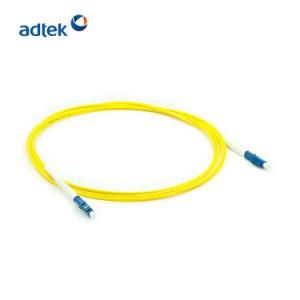 Excellent Quality LC-LC Singlemode 3m PVC Yellow Patch Cord