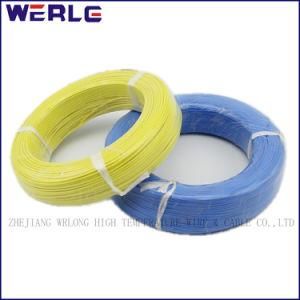UL 1592 300V AWG 22 Yellow Tinned Teflon Insulated Tinned Copper Stranded Wire