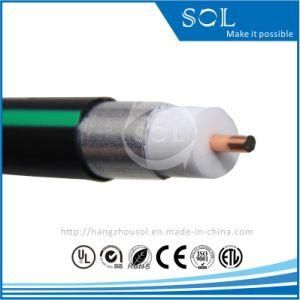 75ohms Al Tube (500) Trunk Cable Coaxial Cable with Green Tracer