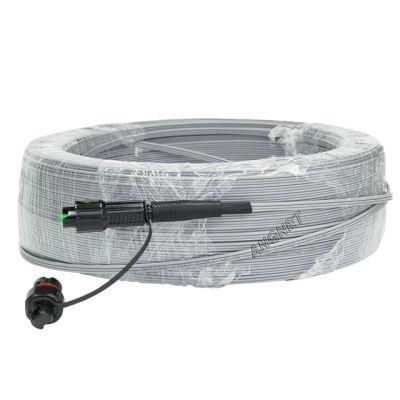 Fig-8 Cable Preconnected Mini Sc/APC Patch Cord Waterproof Mini Sc Outdoor Drop Cable