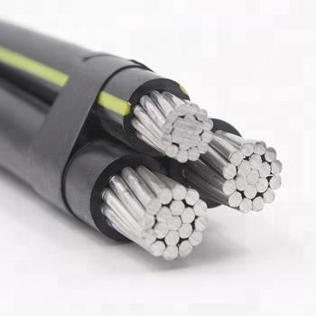 XLPE/PVC Insulated 0.6-1kv Low Voltage Aerial Bundled ABC Cable