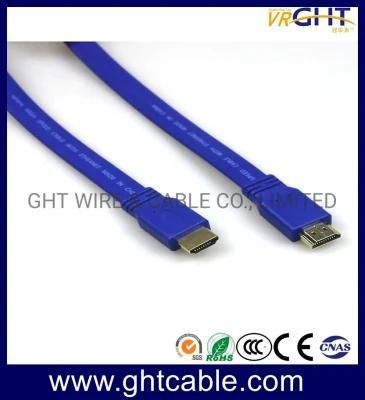 10m High Quality Flat HDMI Cable 1.4V 2.0V (F016)