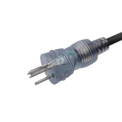UL Approved NEMA5-15p Plug Hospital Grade Power Cord