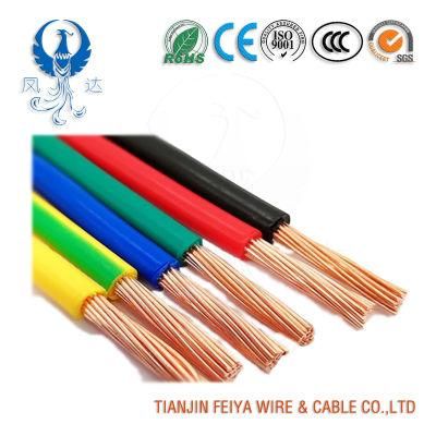 Hot 0.5mm 0.75mm 1mm 1.5mm 2.5mm 4mm 6mm 10mm Single Solid or Stranded Core Copper PVC House Building Electric Wire