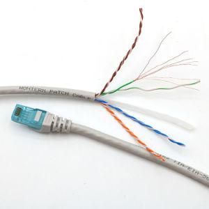 UTP Cat 6 Patch Cable in Copper Fluck Pass 7*0.2mm PVC