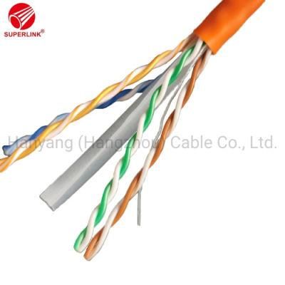 Pure Copper Network Cable Gigabit Project CAT6A Oxygen-Free Copper Double Shielded Household Network Cable 305 Meters Full Box