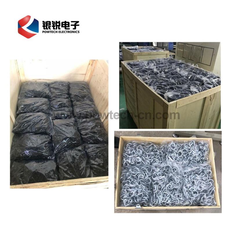 FTTH Drop Cable Anchor Clamp with Galvanize Steel Hook