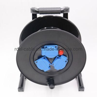 Professional Cable Reel with 3 Sockets H07rn-F 3G1.5 Cable Rubber Outdoor IP44