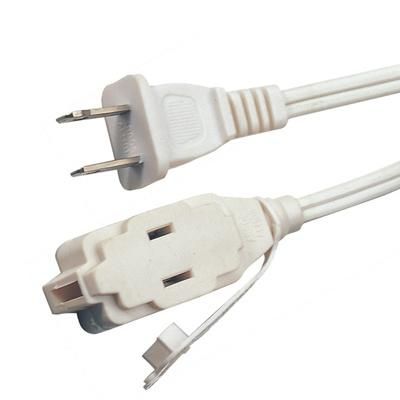 Us Indoor Two Pins Extension Cord