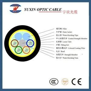 Outdoor Aerial All-Dieletric Single Mode Fiber Optic ADSS Cable