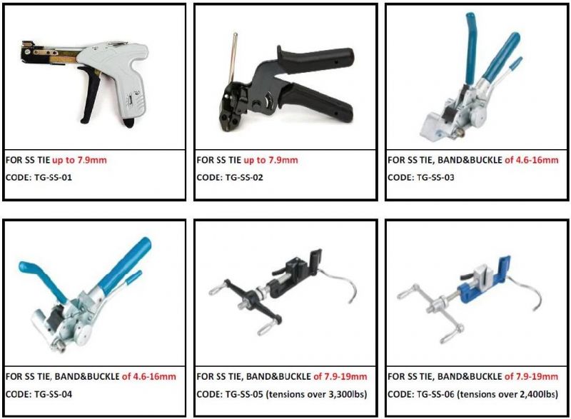 Manual Tools for Stainless Steel Cable Tie Tension Tool