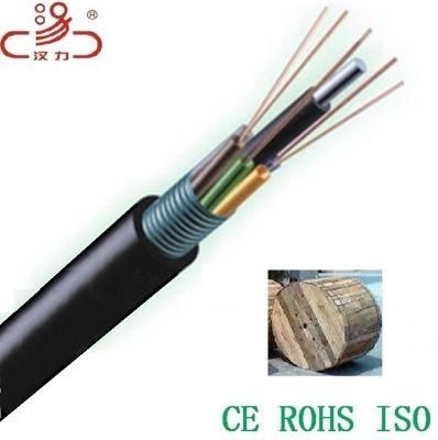 Steel Tape Armored 48 Core Fiber Optic Cable GYTS