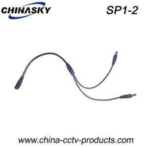 1 to 2way 12mm CCTV DC Power Cord Splitter (SP1-2)