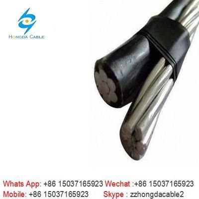 Duplex Drop Wire 6/7 Duplex 1*6AWG+6AWG Aluminum Service Cable