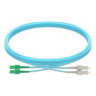 Sc/APC~Sc/Upc Multi-Mode Duplex Fiber Optic Patch Cord Pigtail Jumper