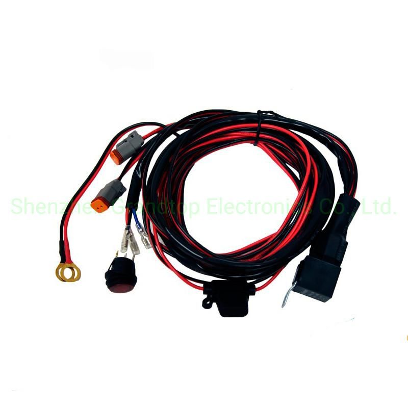 Custom Automobile Fan Relay Wire Harness