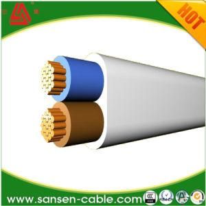 300/300V H03vvh2-F 2X0.75mm2 PVC Insulated and Sheathed Flat Cable Electric Power Cable