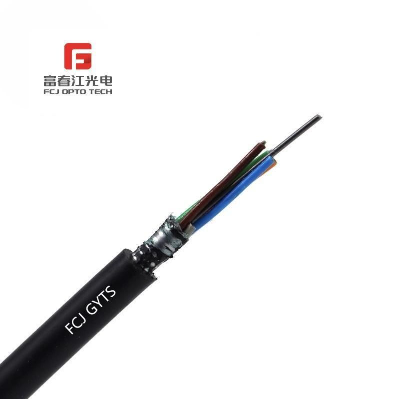 Manufacturing GYFTY 24 Core Single Mode G652D Fiber Optic Cable/Optic Fibre Cable