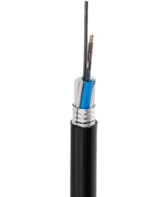 Aluminium Tape Armored Ribbon Optic Fiber Cable Gydta 216 Core Made in China for Communication