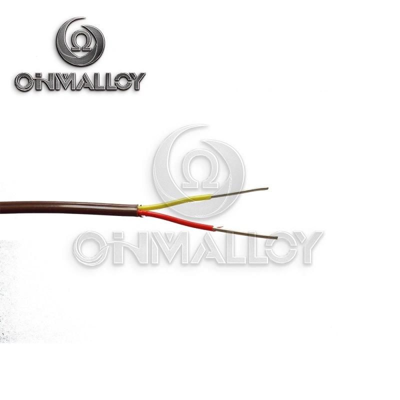 +Nicr /-Nial Material Type K Thermocouple Cable with PTFE / PVC / PFA Insulation