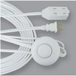 UL Listed Indoor Foot Switch Extension Cord