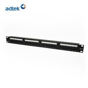 1u FTP 24 Ports RJ45 Networking Copper Patch Panel