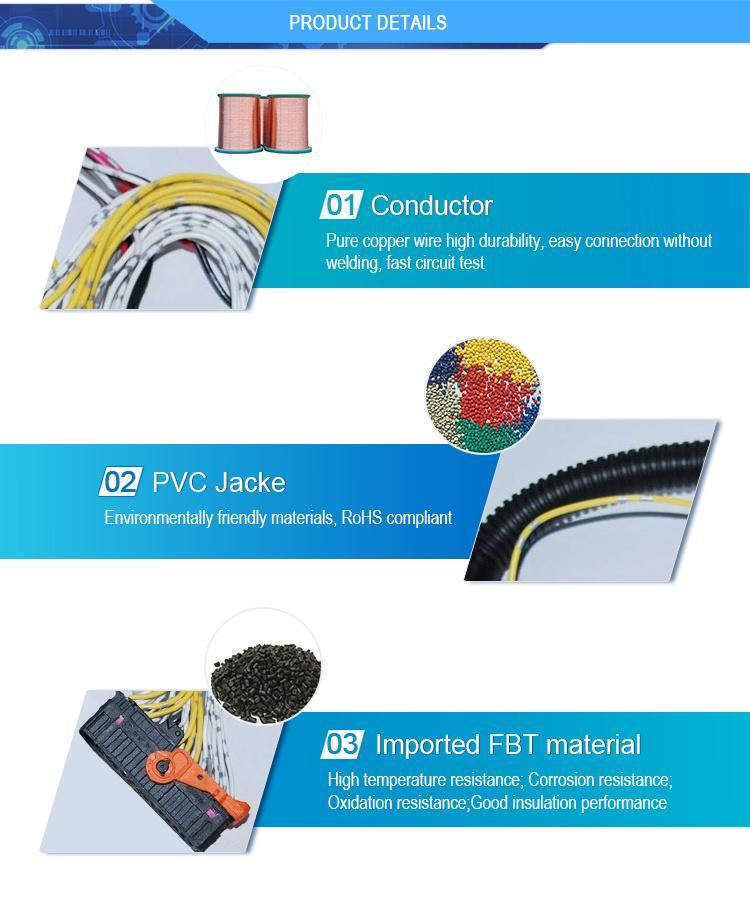OEM Factory Custom Multifunctional Auto Power Window Cable