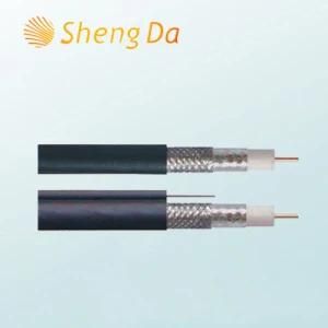 CCTV and CATV Communication Shielded Rg-6 Coaxial Cable