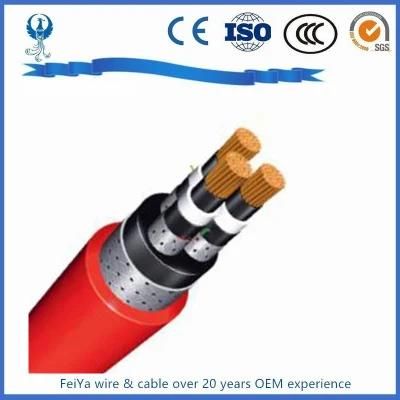 Safe and Reliable Electric Push Pull Cable Steel Armored Marine Power Cable