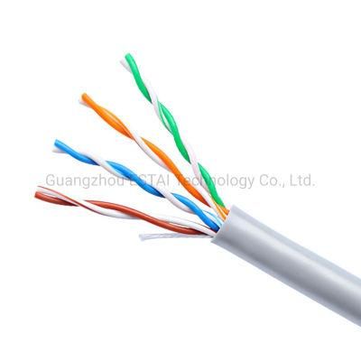 Cable Cat 5e High Quality PVC 24AWG Super 5 Copper-Clad Aluminum Network Cable Cat 5e