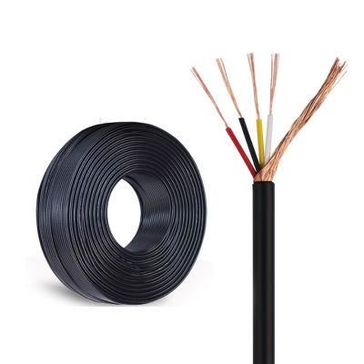 UL2464 4 Core Shielded Wire 30AWG Shielded Wire Wound with 4 Core Jacket Wire