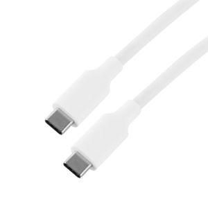 White USB3.1 Type C-C Cable Fast Charging Cable