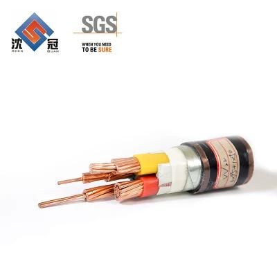 Shenguan Copper Conductor Low Voltage LV Power XLPE Cable Flame Retardant Aluminium Alloy Cables Conductor PVC Sheath Underground Power Cable