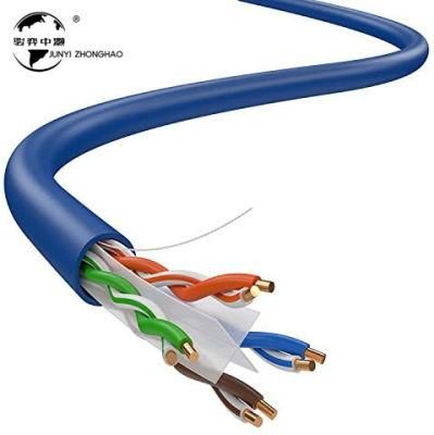 OEM Price CAT6 Cable 23AWG 0.56mm 4pr 1000FT 305m CCA UTP LAN Cable Cat 6