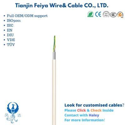 PVC Building Wire Electric Cable 24 Core 0.5mm2 Shield PVC Jacket Liyy/ L Data Transmission Cable