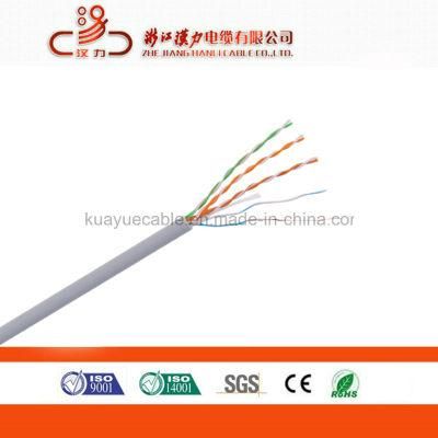 Factory Price Cat5e UTP LAN Cable 0.5mm CCA Copper Cable Indoor Outdoor Cable Network Cable PVC Jacket