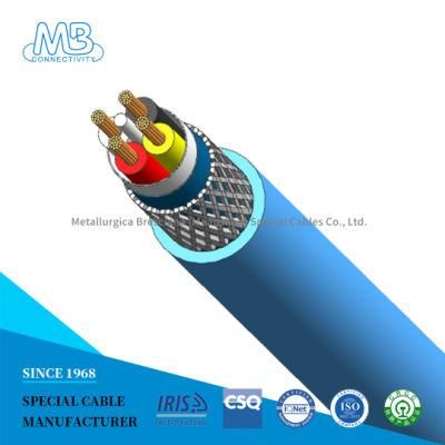 Lower Gas Emission and Smoke Opacity Industrial Cable with Non-Toxic Insulation Materials