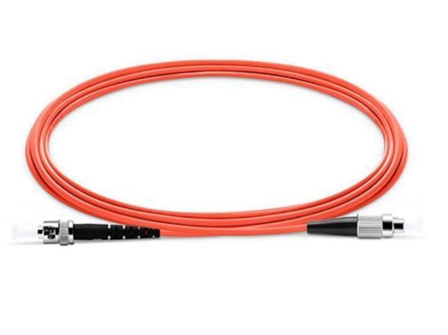 Simplex FC to St Multi Mode Mo3 Mo4 5 Meter 3.0mm LSZH Cable Fiber Optic Patch Cord Jumper Cable MTP-LC Jumper