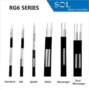75ohm RG Series CATV Communication Coaxial Cable with UL Cert