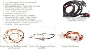 China Manufacturer Custom Wire Harnesses