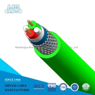 Foamed Polyethylene Twisted Pair Network Cables with 8.00mm Casing Diameter