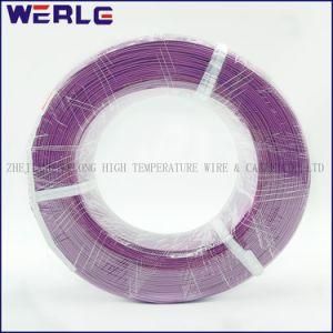 UL 1592 300V AWG 26 Purple Tinned Teflon Insulated Tinned Copper Stranded Wire