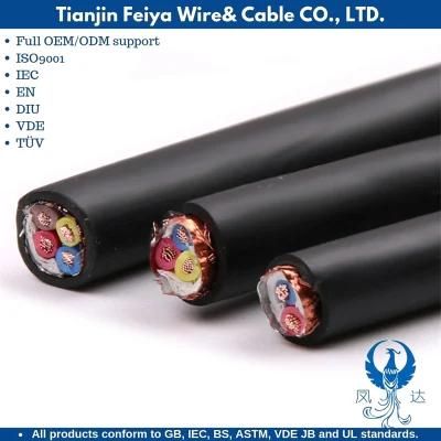 Liycy Copper Wire Braid Shield Zr-Kvv Marine Electric Wire Flexible Copper Tape Armoured XLPE Insulated PVC Sheathed Control Cable